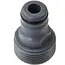 GEKO Impactbestendige kunststof adapter - 3/4" schroefdraad - Geschikt voor tuinapparatuur - 25 stuks