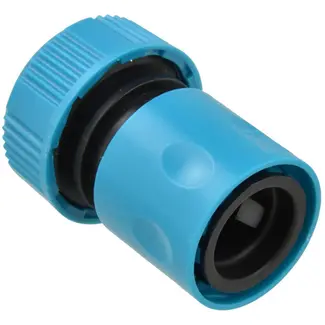 GEKO Duurzame kunststof snelkoppeling - 3/4" - polybag verpakking - 25 stuks