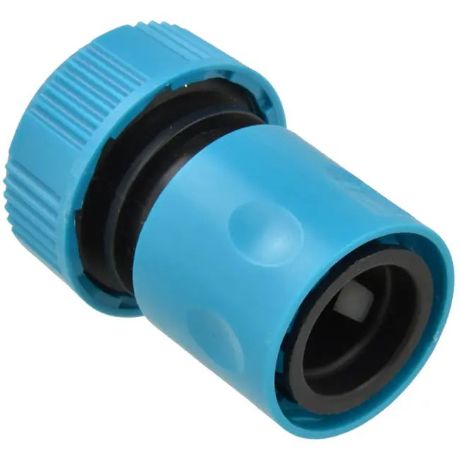 GEKO Duurzame kunststof snelkoppeling - 3/4" - polybag verpakking - 25 stuks