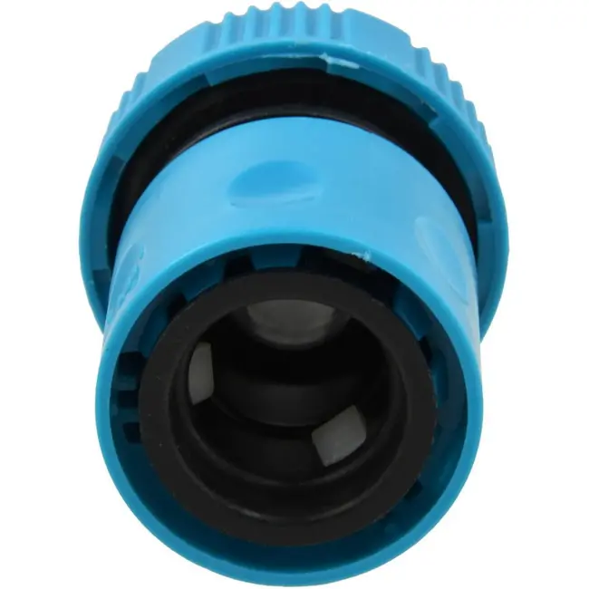 GEKO Snelkoppeling voor tuinslang - Duurzaam kunststof - 3/4" - Neutraal