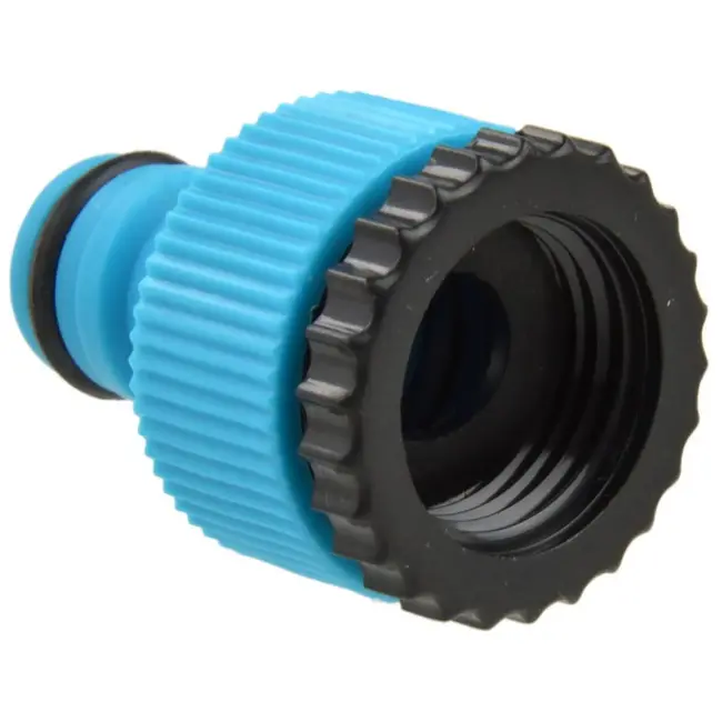 GEKO 4-delige sproeiset - voor 3/4" slang - met kraanaansluiting en snelkoppelingen