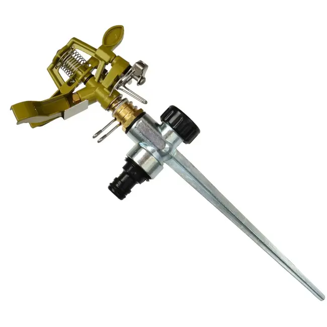 GEKO Metalen pulssproeier - 360° verstelbaar - Max. 24m bereik