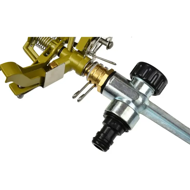 GEKO Metalen pulssproeier - 360° verstelbaar - Max. 24m bereik