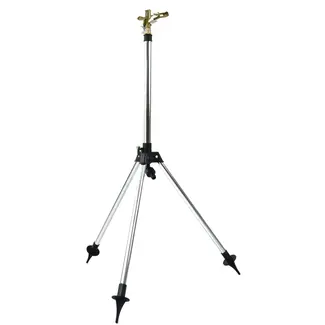 GEKO Impulse sproeier op verstelbare standaard - Aluminium, staal en messing - Bereik tot 24m