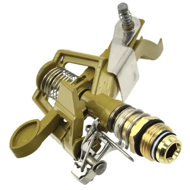 GEKO Impulse sproeier op verstelbare standaard - Aluminium, staal en messing - Bereik tot 24m