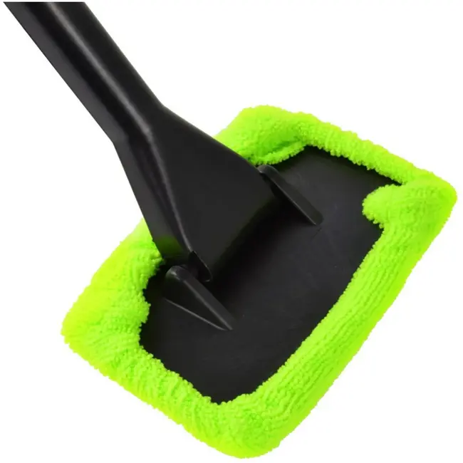 GEKO Universele wasborstel - Ergonomisch - Uitschuifbaar - Microvezel - Multifunctioneel