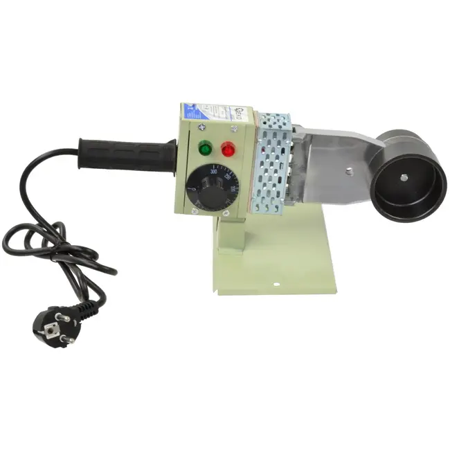 GEKO Pijplasmachine - 800W - Voor kunststofbuizen - 20-63mm - Teflon coating