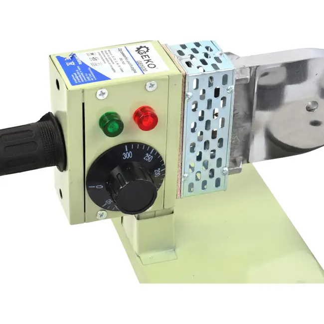 GEKO Pijplasmachine - 800W - Voor kunststofbuizen - 20-63mm - Teflon coating