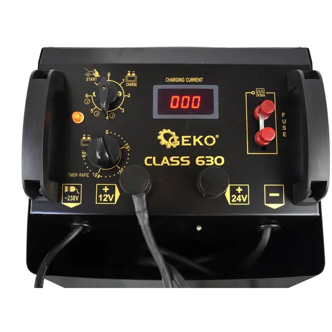 GEKO Acculader - Hoog Vermogen - 12/24 V - Geschikt voor 20-1550 Ah