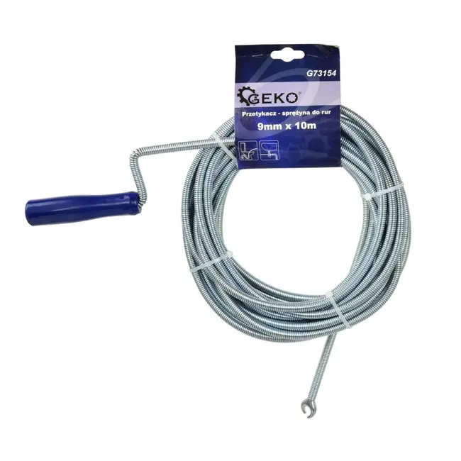 GEKO Flexibele afvoerontstopper - 9 mm diameter - 10 m lengte