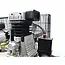 GEKO 100L luchtcompressor - oliegesmeerd - 8 bar - 390 L/min - horizontaal ontwerp