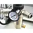 GEKO 100L luchtcompressor - oliegesmeerd - 8 bar - 390 L/min - horizontaal ontwerp