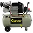 GEKO 50L luchtcompressor - V-Twin - 8 bar - 410 L/min - oliesmering