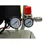 GEKO 50L luchtcompressor - V-Twin - 8 bar - 410 L/min - oliesmering