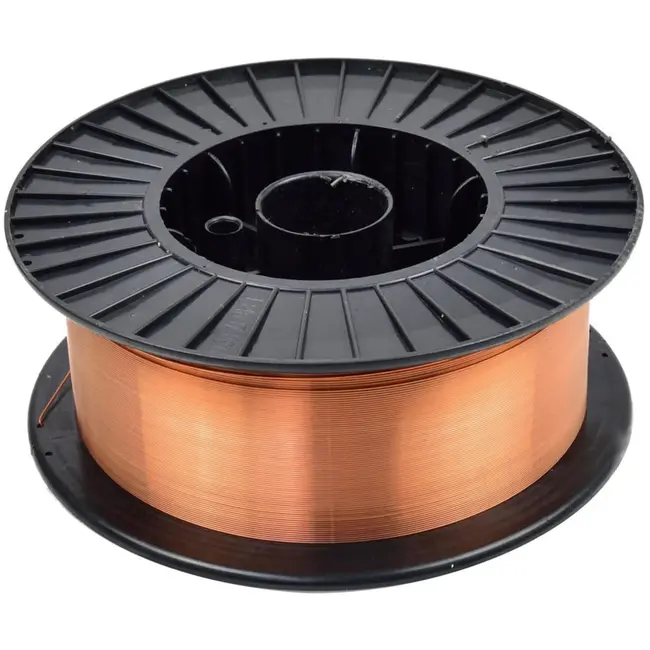 GEKO Lasdraad - 0,8 mm - 15 kg - Kopergecoat - Voor CO2 en Argon/CO2 beschermgas