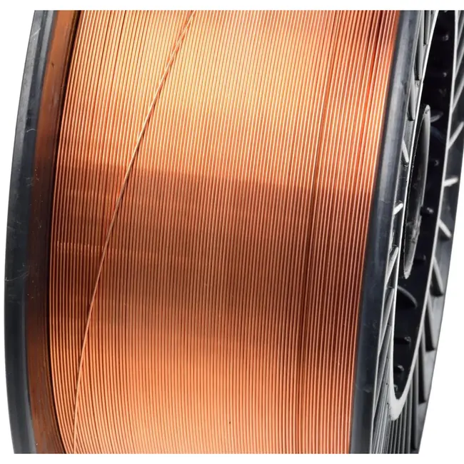 GEKO Lasdraad - 0,8 mm - 15 kg - Kopergecoat - Voor CO2 en Argon/CO2 beschermgas