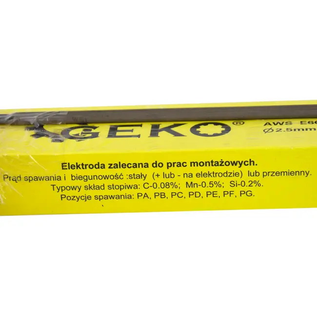 GEKO Rutiel elektroden - veelzijdig lassen - roze - 2,5 mm x 300 mm