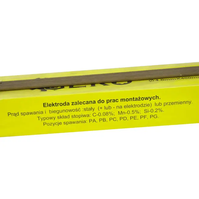 GEKO Rutile elektroden - veelzijdig lassen - lage spatten - 4,0 x 400 mm - roze