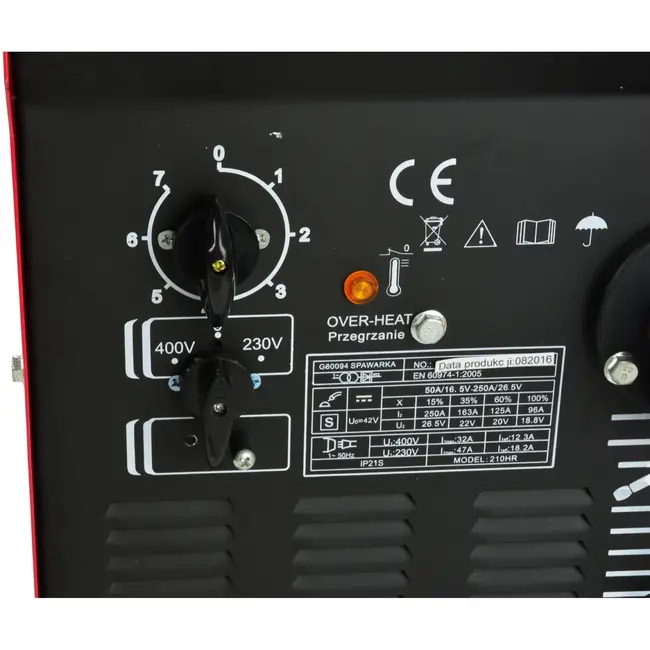 GEKO MIG/MAG lasapparaat - flexibel - draagbaar - 250A - 230/400V