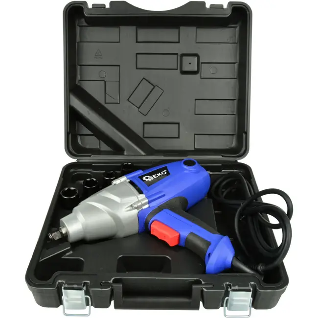 GEKO Elektrische slagmoersleutel - 1050W - 1/2" aansluiting - Met elektronische display