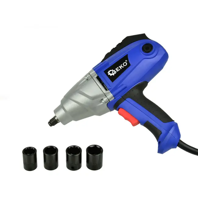 GEKO Elektrische slagmoersleutel - 1050W - 1/2" aansluiting - Met elektronische display