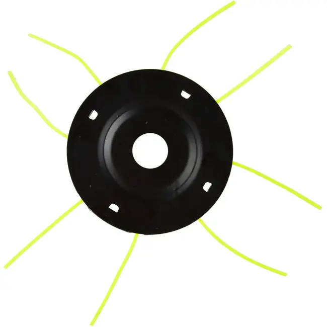 GEKO Trimmerplaat - Borstelsnijder - 30 cm - 25,4 mm bevestiging - 2,4 mm snijdiameter