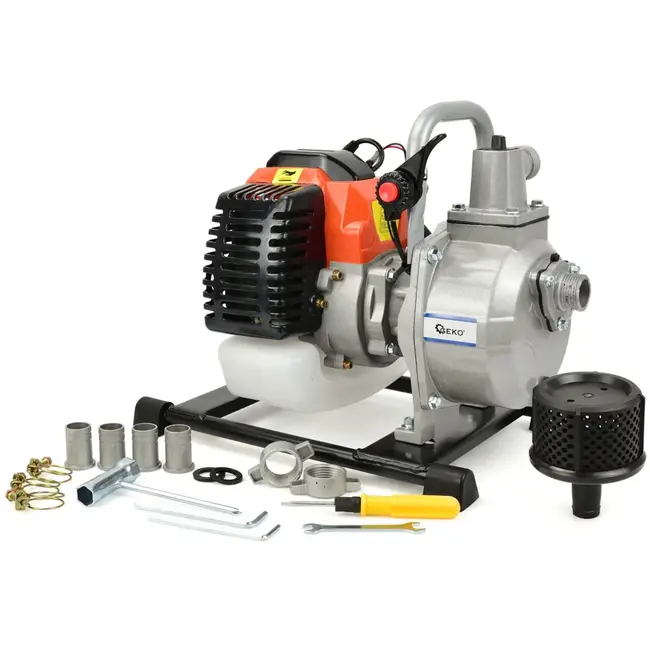 GEKO Krachtige waterpomp - 130 l/min - Compact en licht - 1 inch aansluiting