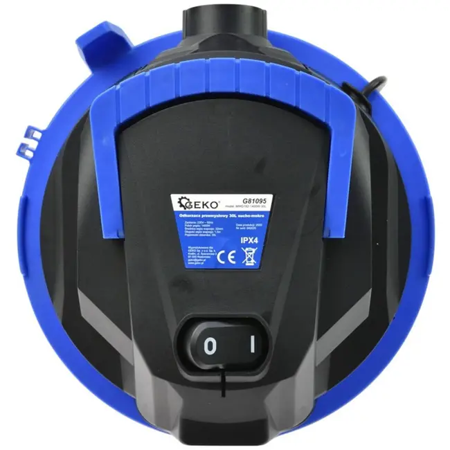 GEKO Nat- en droogzuiger - 30L - RVS tank - 1400W - Luchtblazerfunctie