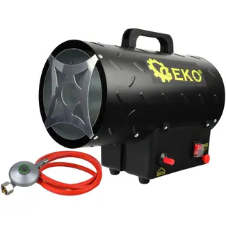 GEKO Gasgestookte verwarming - 15kW - Mobiel - Oververhittingsbeveiliging - 200m³ verwarmingscapaciteit