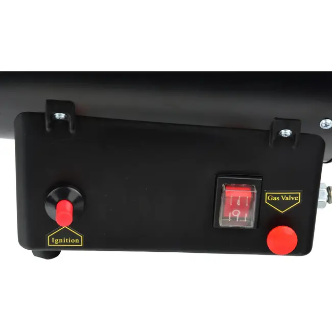 GEKO Gasgestookte verwarming - 15kW - Mobiel - Oververhittingsbeveiliging - 200m³ verwarmingscapaciteit