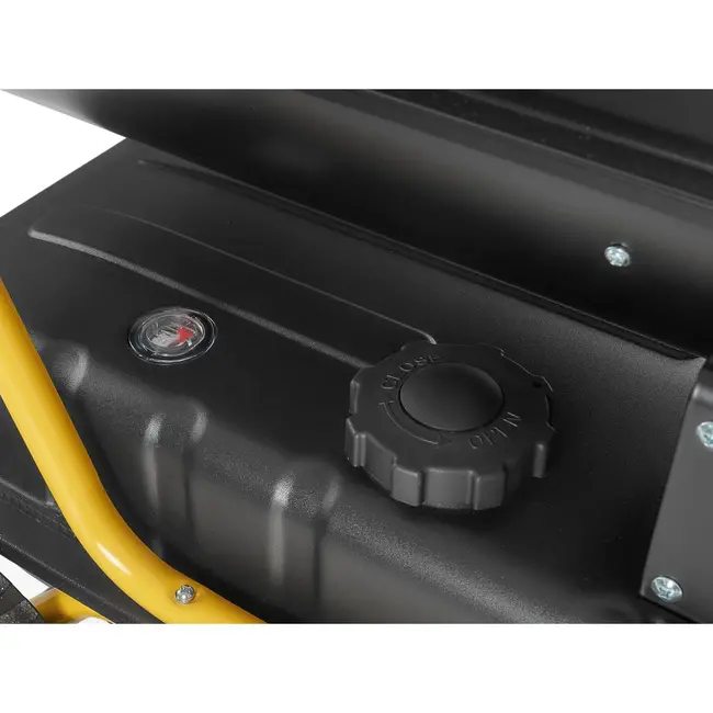 GEKO Oliegestookte heater - 40kW - thermostaat - mobiel - roestvrij staal