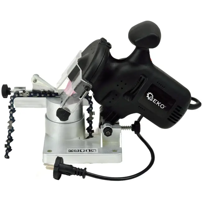 GEKO Kettingzaagslijper - Compact - 7500 tpm - 2 kg - 100 mm schijf