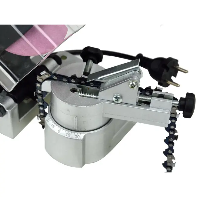 GEKO Kettingzaagslijper - Compact - 7500 tpm - 2 kg - 100 mm schijf