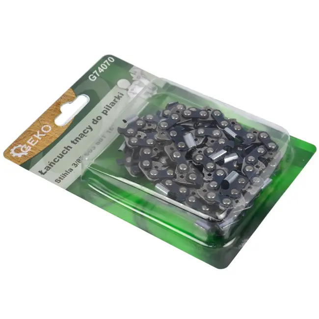 GEKO Kettingzaagketting - 3/8" Steek - 60 schakels - 40 cm Zaagblad - Volle Beitel