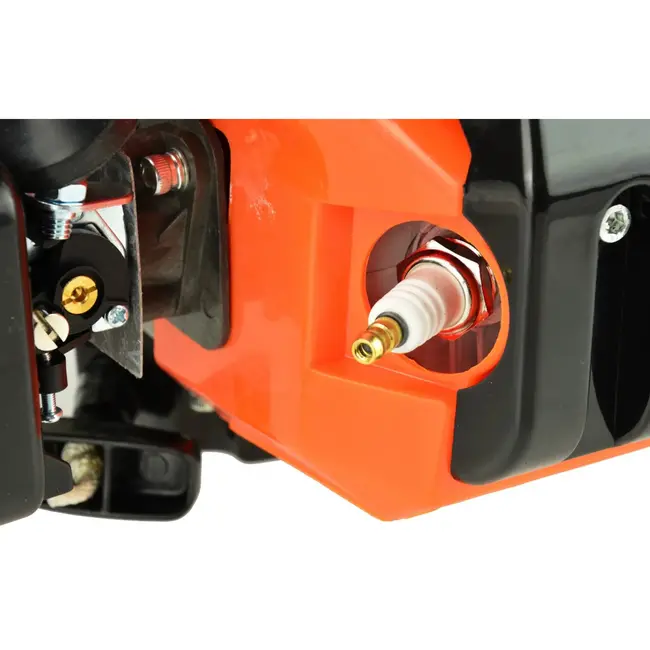 GEKO BC430 krachtige benzine bosmaaier 49,7cc met 3 pk motor, trimmerkop, 3-tands mes en anti-vibratiesysteem