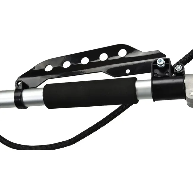 GEKO BC430 krachtige benzine bosmaaier 49,7cc met 3 pk motor, trimmerkop, 3-tands mes en anti-vibratiesysteem