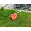 GEKO BC430 krachtige benzine bosmaaier 49,7cc met 3 pk motor, trimmerkop, 3-tands mes en anti-vibratiesysteem