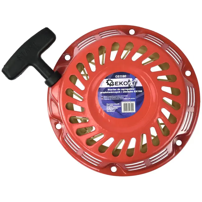 GEKO Recoil trekstarter - metalen palen - 160 mm boutafstand - 175 mm diameter