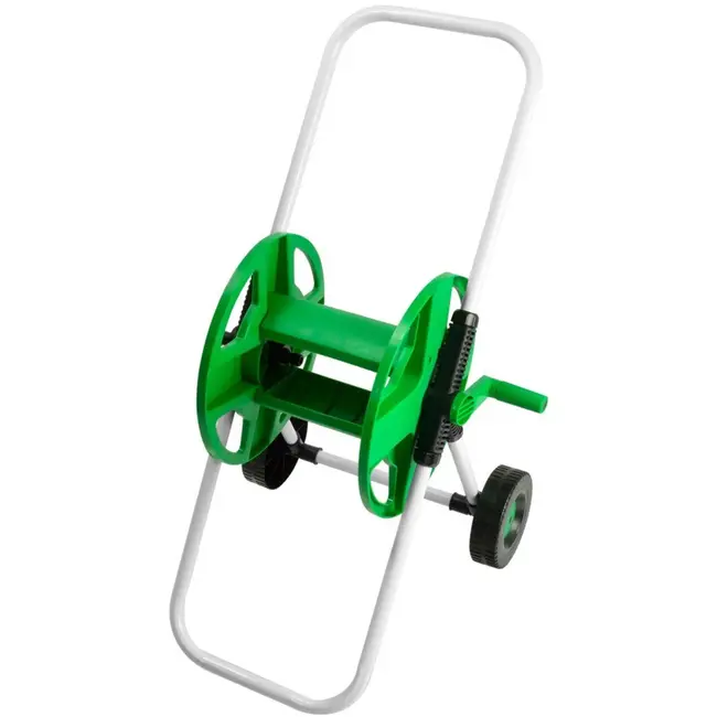 GEKO Slanghaspelwagen - 45m capaciteit - Antikrascoating - UV-bestendig - 72cm hoog