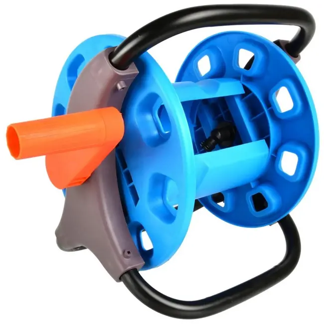 GEKO Tuinhaspelwagen - 25 meter - Anti-kink - UV-bestendig - Compact ontwerp