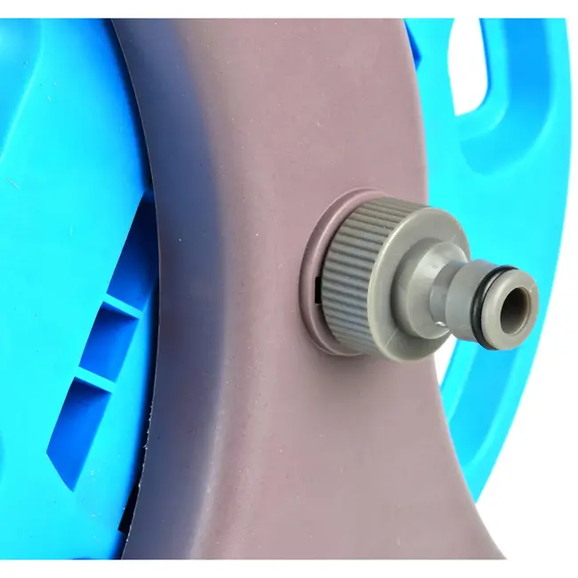 GEKO Tuinhaspelwagen - 25 meter - Anti-kink - UV-bestendig - Compact ontwerp