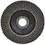 GEKO Silicon Carbide Lamellenschijf - 125 mm - Korrel 40 - Voor Steen en Metaalbewerking - 10 stuks