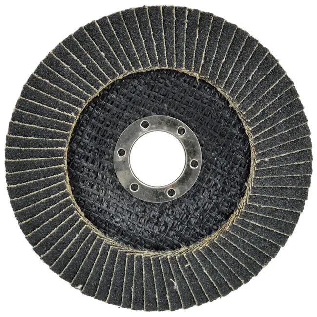 GEKO Silicon Carbide Schuurschijf - 125 mm - Korrel 60 - Voor Steen en Metaal - 10 stuks
