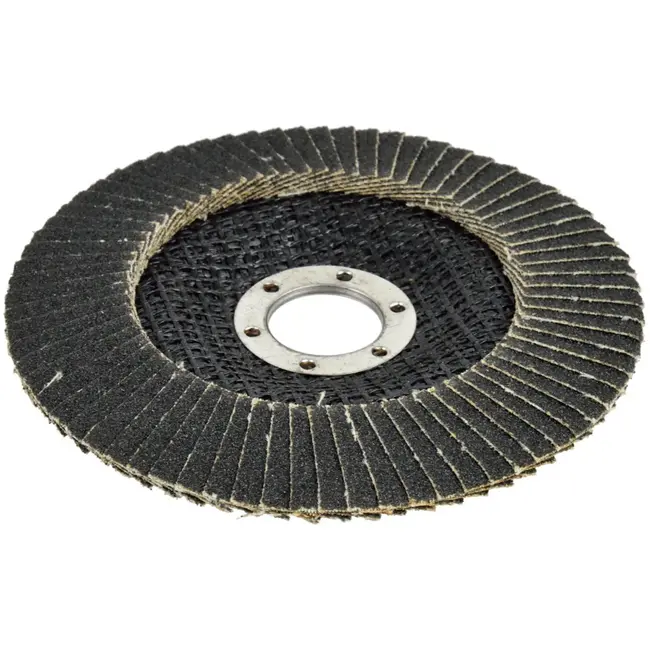 GEKO Silicon Carbide Schuurschijf - 125 mm - Grit 80 - Voor Steen en Glas - 10 stuks