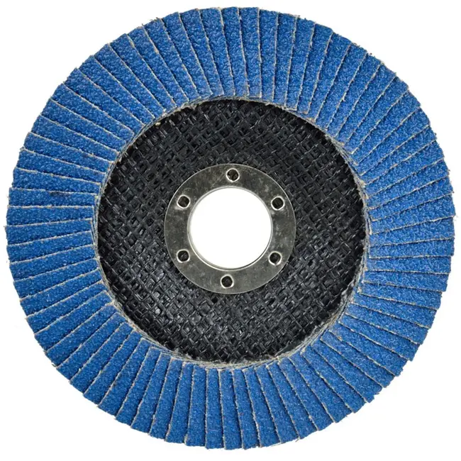 GEKO Zirconia schuurdisc - snelle snede - lange levensduur - 125 mm - korrel 40 - 10 stuks