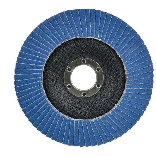 GEKO Zirconia schuurdisc - 125 mm - Grit 80 - Zelfslijpend - Hittebestendig - 10 stuks