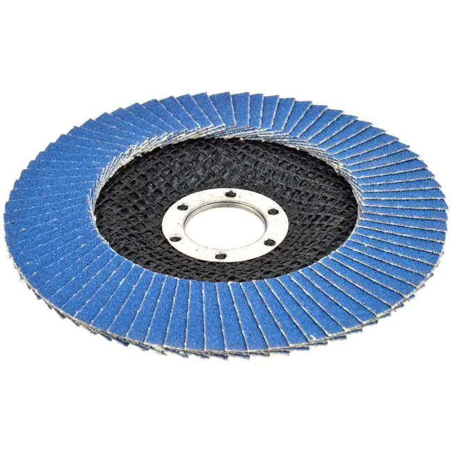 GEKO Zirconia schuurdisc - 125 mm - Grit 80 - Zelfslijpend - Hittebestendig - 10 stuks