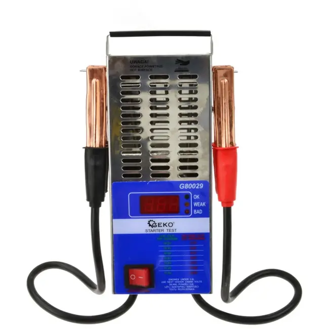 GEKO Digitale accutester - LED display - 12V - 100A - Zonder externe voeding