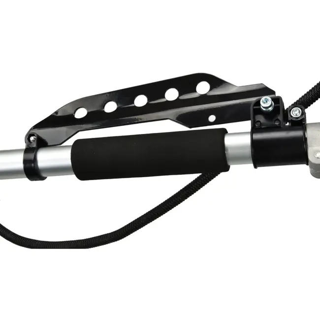 John Gardener BC430 krachtige 49,7cc bosmaaier met 3 trimmerkoppen, zaagblad, harnas, vizier en gehoorbescherming