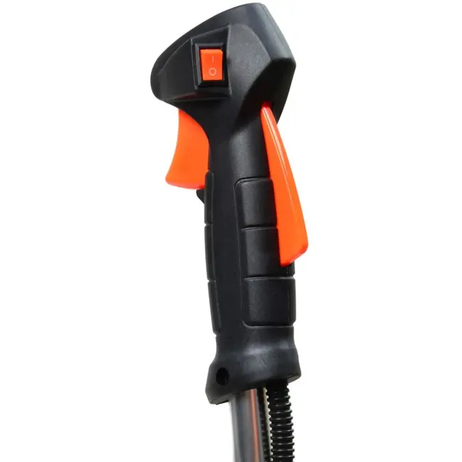 John Gardener BC430 krachtige 49,7cc bosmaaier met 3 trimmerkoppen, zaagblad, harnas, vizier en gehoorbescherming